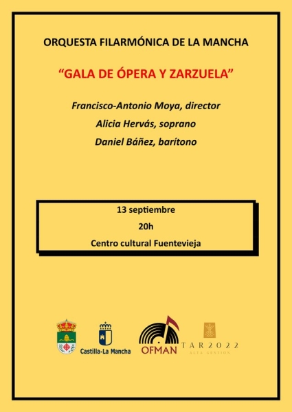 Gala de Ópera y Zarzuela