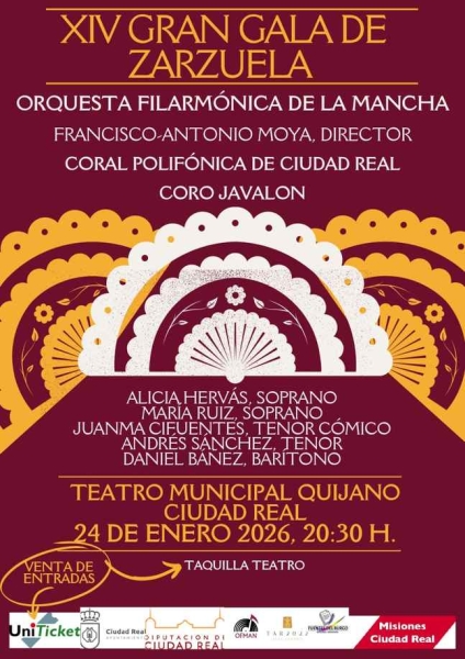 XIV Gran Gala de Zarzuela